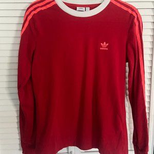 Small Light Red/Pink Adidas Pullover